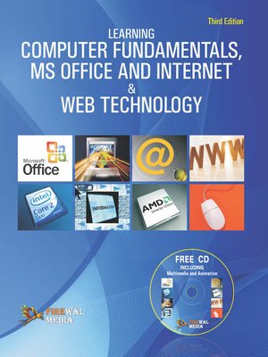 cover image of Learning Computer fundamentals MS office and Internet & Web Technology